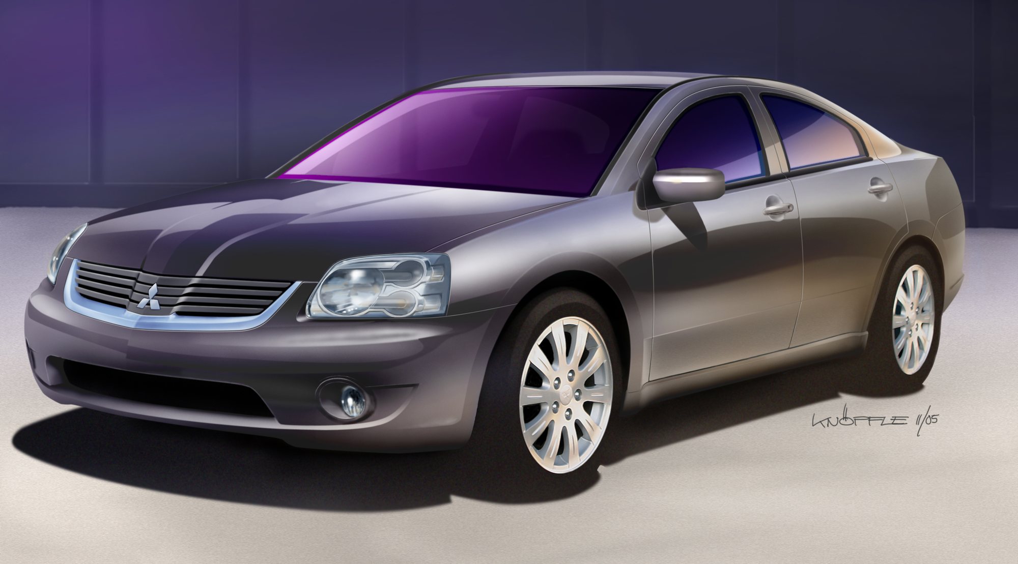 Galant front rendering