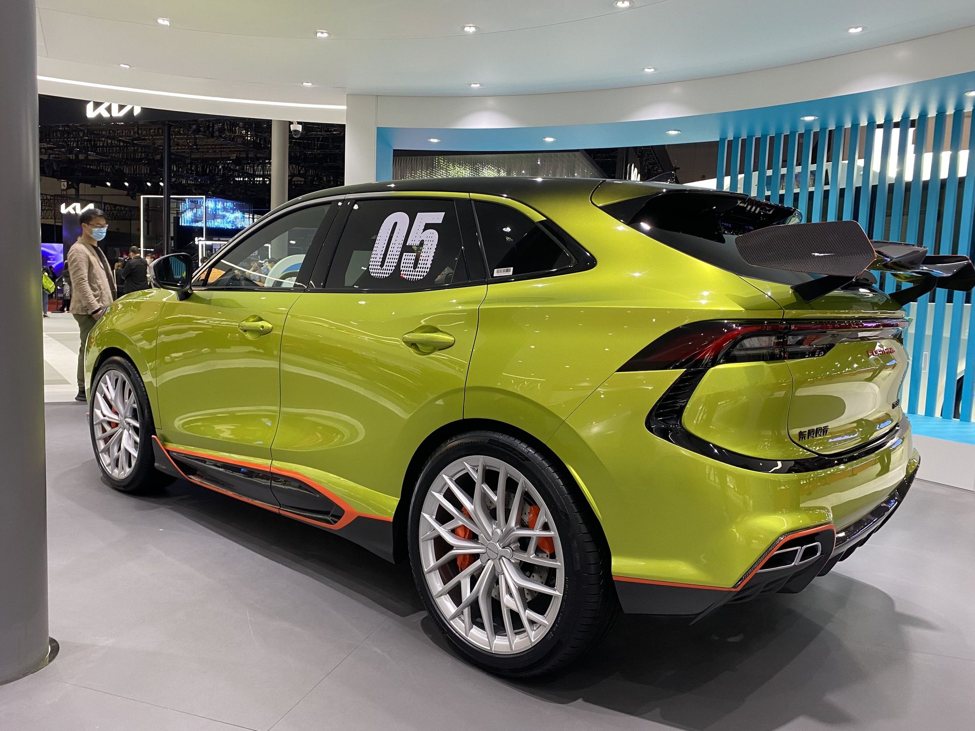 T5 EVO Tarmac show car, rear three-quarter